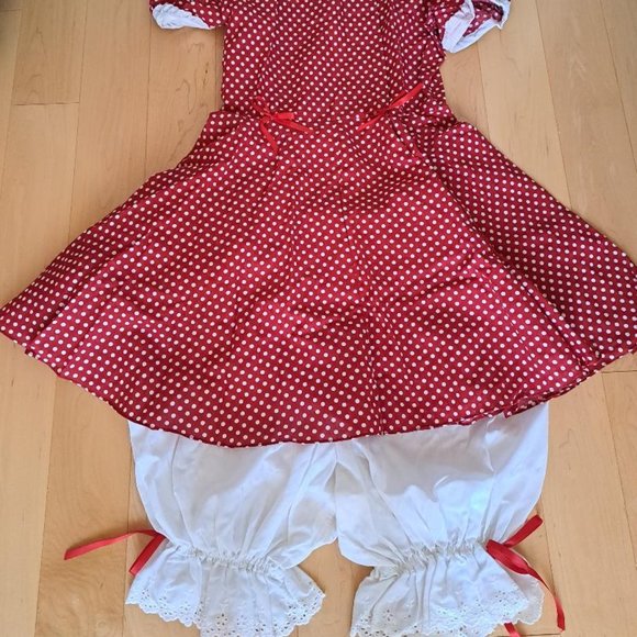 Vintage Handmade Minnie Mouse Halloween Costume (Adult Size) - Picture 2 of 6